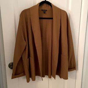 Eileen Fisher Women 100% Wool Shawl Collar Blazer